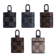 Load image into Gallery viewer, HipCity Leather Checker Airpod Case