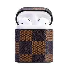 Load image into Gallery viewer, HipCity Leather Checker Airpod Case