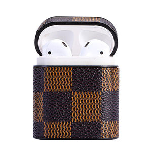 HipCity Leather Checker Airpod Case