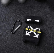 Load image into Gallery viewer, HipCity OffWHT Luggage Airpod Case