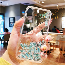 Load image into Gallery viewer, HipCity Raining Money Glitter Case