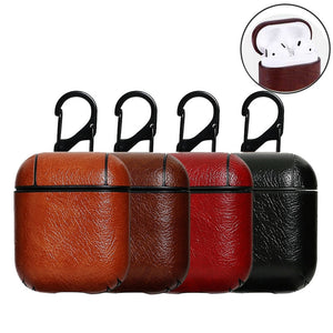 HipCity Leather Airpod Case with Keyring