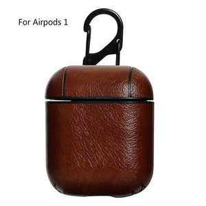 HipCity Leather Airpod Case with Keyring