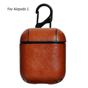 HipCity Leather Airpod Case with Keyring
