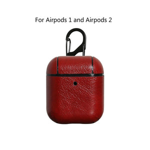 HipCity Leather Airpod Case with Keyring