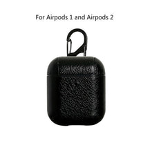 Load image into Gallery viewer, HipCity Leather Airpod Case with Keyring