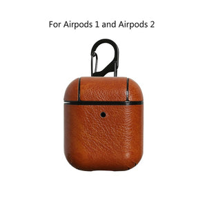 HipCity Leather Airpod Case with Keyring