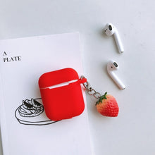 Load image into Gallery viewer, HipCity Summer Airpod Case w/ Fruity Key Ring