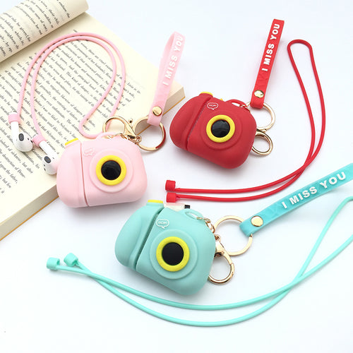 HipCity Retro Camera Airpod Case