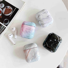 Load image into Gallery viewer, HipCity Marble Print Airpod Case
