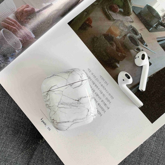 HipCity Marble Print Airpod Case
